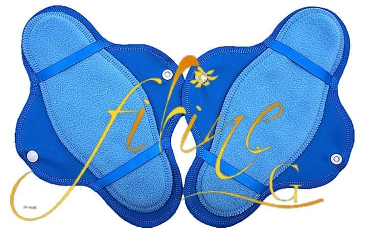 Serviette menstruelle lavable pour femme qui ont un flux moyen abondant – Image 4