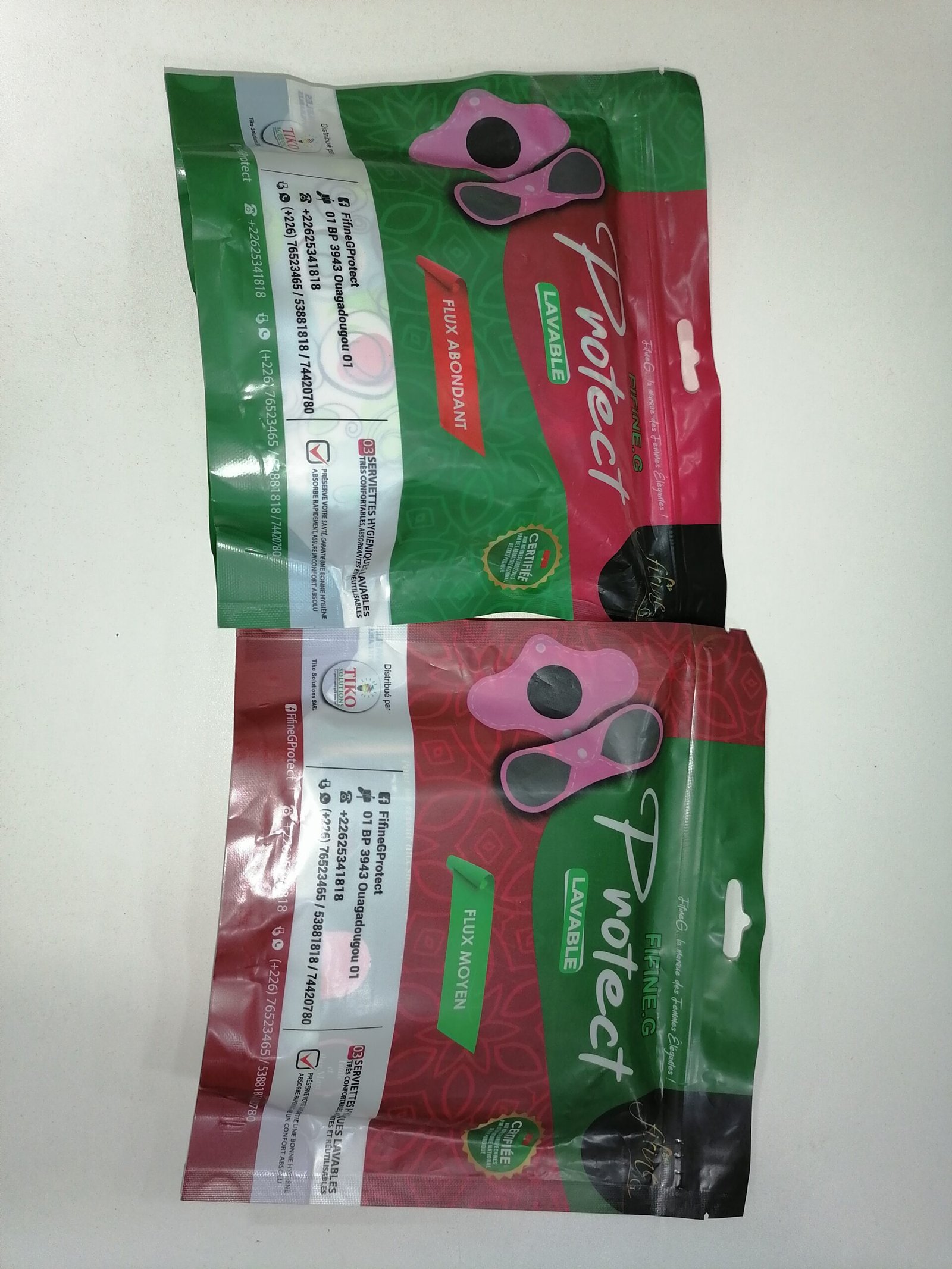 Serviette menstruelle lavable pour femme qui ont plus de flux très abondant – Image 6