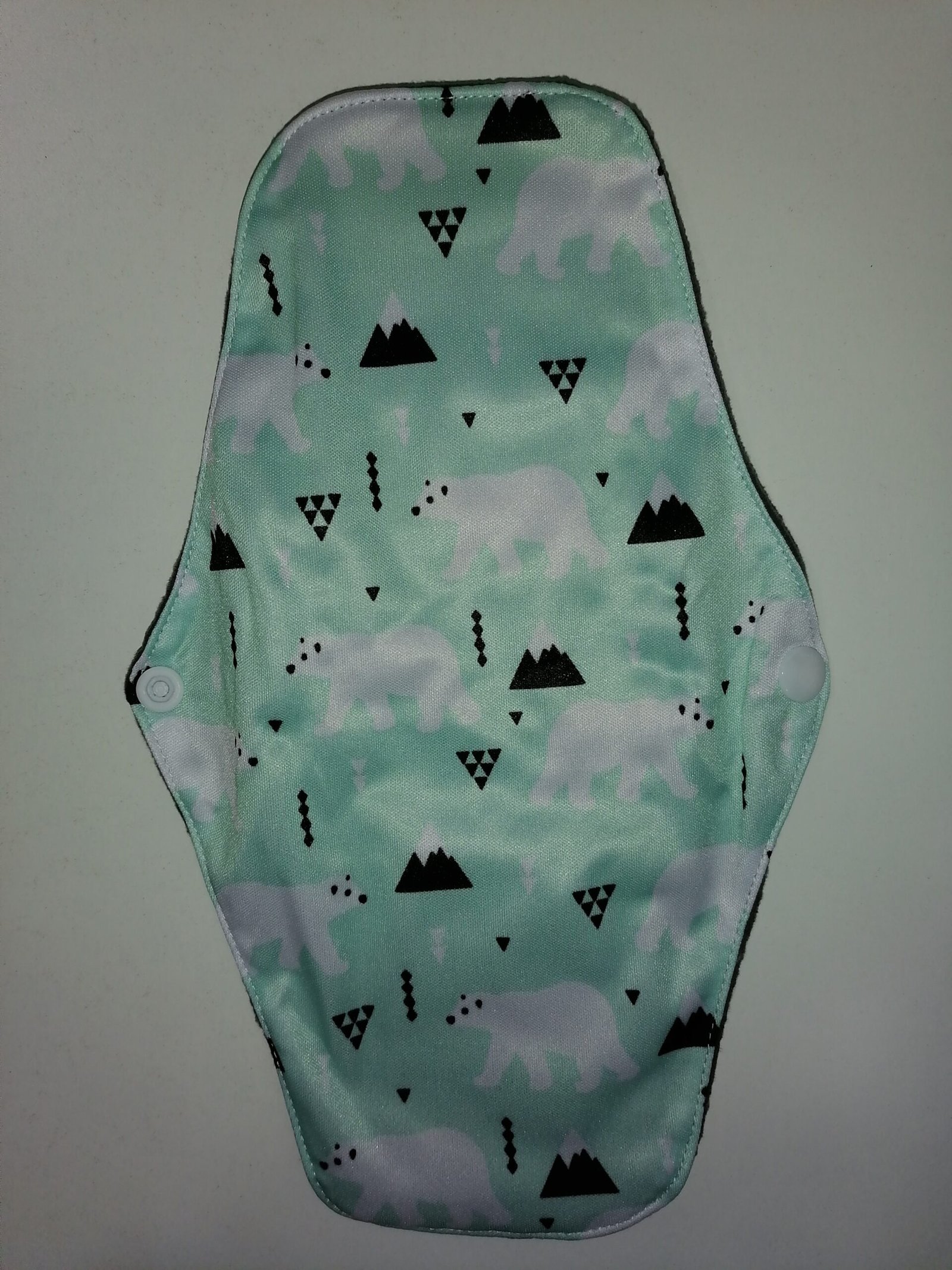 Serviette menstruelle lavable pour femme qui ont un flux moyen abondant – Image 2