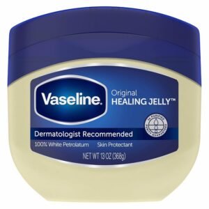 crème la vaseline pour les peaux sèches, aider à la cicatrisation de petites plaies