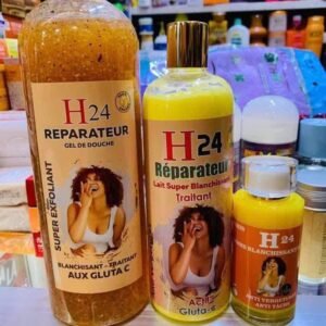 ✨ Gamme H24 Réparateur – Pour une peau éclatante et uniforme ✨