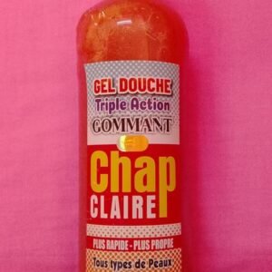 🧴 Gel Douche Gommant Chap Claire – Triple Action ✨