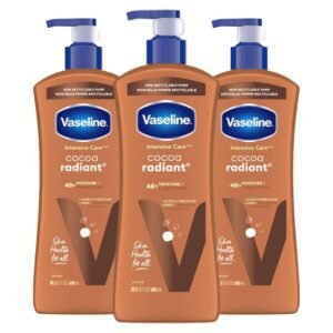 Lotion Corporelle Vaseline Cocoa Radiant – 600 ml